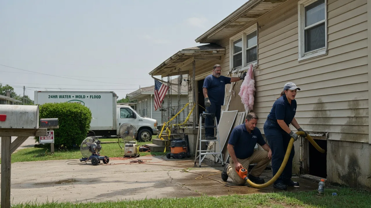 Water Damage Repair in Locust Grove, OK near me